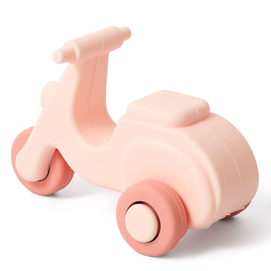 Montessori Baby Silicone Car Toys 0 12 Months Newborn Baby Things Silicone Baby Teether Toy Car Educational Toy Silicone Blocks