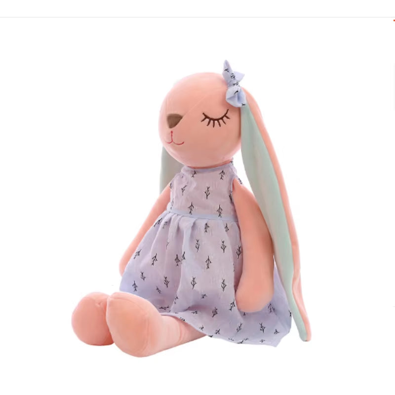 35Cm/14Inch Cute Bunny by Soothing Rabbit Doll Sleeping Doll, Stuffed Animals Kids Plushie Doll Toy